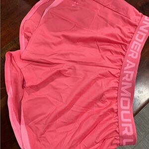 Under Armour Coral Performance Shorts